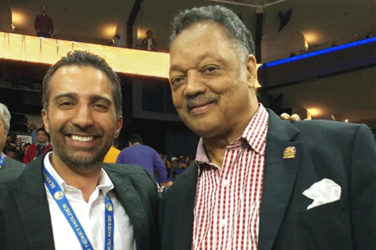 David Hayer and Jesse Jackson