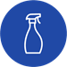 Icon with a spray bottle